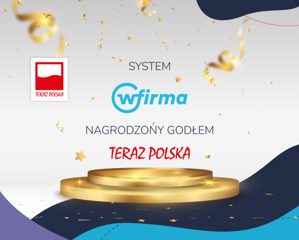 Godło Teraz Polska kolejnym wyróżnieniem dla systemu wFirma!