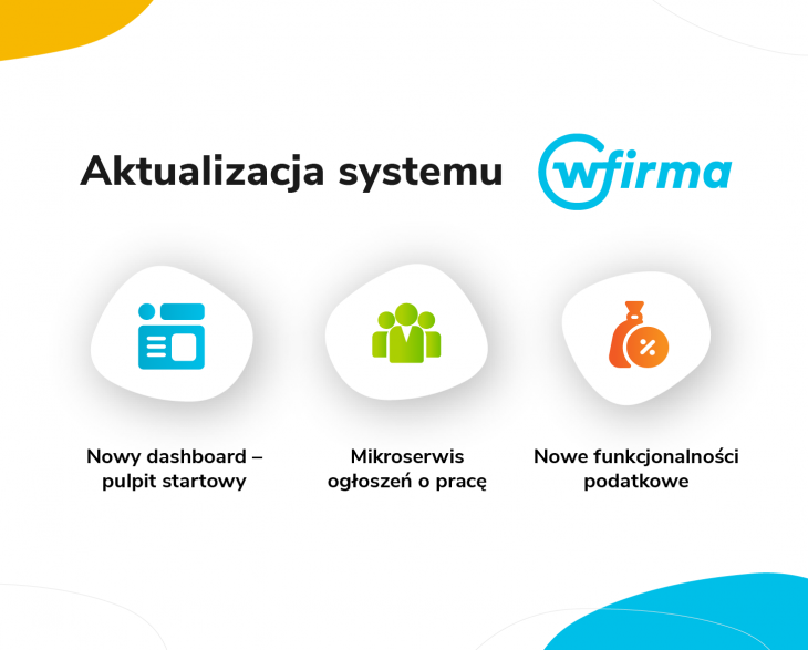 Nowy dashboard i ogłoszenia o pracę - czyli zmiany w wFirma!